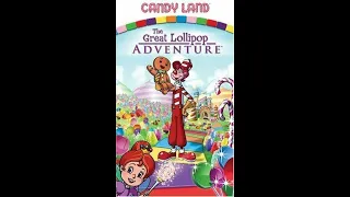 Opening To Candy Land: The Great Lollipop Adventure 2005 VHS