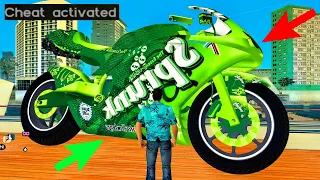 Secret Biggest Bike Ever in GTA Vice City ! Hidden Place #GTAVC Secret MOD