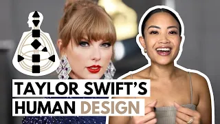 Taylor Swift's Human Design Chart: From Music to Activism✨ | Chart Dive Series #1