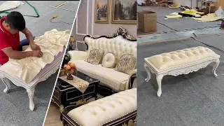 How to Make Luxury Sofa/Made In china