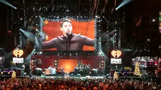 Nick Jonas Performs "Jealous" at Z100 Jingle Ball 2014