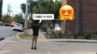 How Many Hugs Can I Get ? HUGGING Random Girls😍