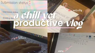 🎬 a chill yet productive study vlog!  |  jhs diaries