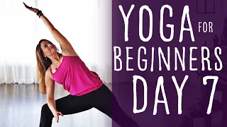 Yoga For Beginners at Home 30 Day Challenge (Day 7) 15 min