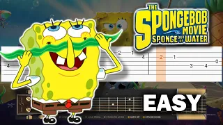 The SpongeBob Movie - Now That We're Men - Guitar tutorial (TAB)