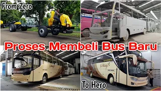 Proses Membeli Bus Baru dari Chassis hingga jadi Bus