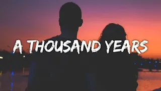 Jada Facer - A Thousand Years (Lyrics)