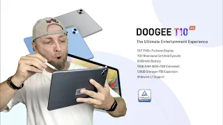 Tablette Android 4G avec stylet,Cover et Netflix FHD à petit prix,La Doogee T10.