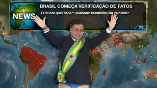 Tentei convencer o mundo que o BOLSONARO USA CALCINHA