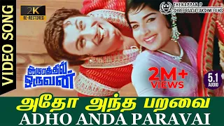 Adho Andha Paravai 2K Video Song | RE-Restored 2K TRUE 5.1 AUDIO | MGR | Jayalalitha