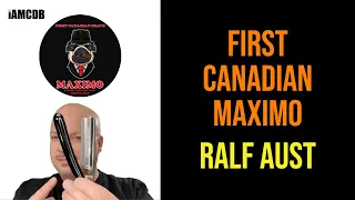 Straights #124 Ralf Aust, First Canadian Shave Maximo, MF, PAA Amber Aerolite