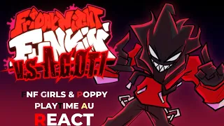 FNF Girls & Poppy PlayTime AU React - FNF VS AGOTI Full Week  (FNF Mod)