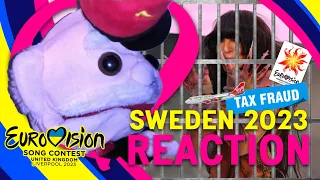 Angel Reaction - Eurovision 2023 - Loreen - Tattoo - Sweden