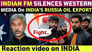 DR JAY SHANKAR SILENCES WESTERN MEDIA ON IND-RUSSIA OIL EXPORT | PAKISTANI REACTION ON INDIA REAL TV