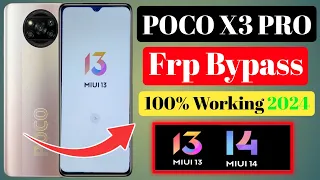 Poco X3 Pro Frp Bypass || New Trick 2024 || Poco All Frp Bypass