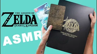 UNBOXING - The Legend of Zelda Tears of the Kingdom - COLLECTOR'S EDITION / ASMR