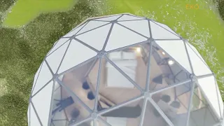 Interior Design Module for 29ft COSMOS Geodesic Dome  #Glampingdome #Domehouse #GeodesicDome