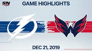 NHL Highlights | Lightning vs. Capitals – Dec. 21, 2019