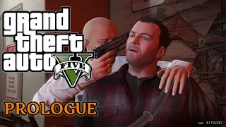 GTA 5 - Prologue Bank Robbery Mission | Game Starting Mission | 1080p 60fps | Full HD PC