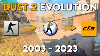 Dust 2: Map Evolution (2003-2023) | CS2 Showcase | Counter-Strike 2