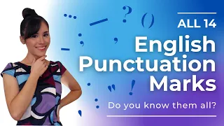 All 14 English punctuation marks, do you know them all? l English Grammar
