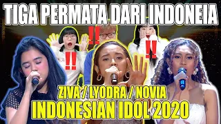 [KOREA REAKSI] 3 INDONESIAN IDOL / ZIVA, LYODRA, NOVIA / Tiga Permata dari Indonesia