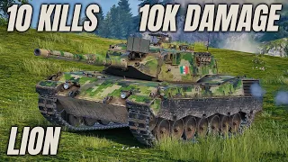 Lion - 10 Kills, 10.1K Damage | World of Tanks