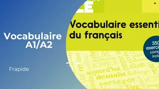 Vocabulaire essentiel du francais A1/A2 Leçon I- IV