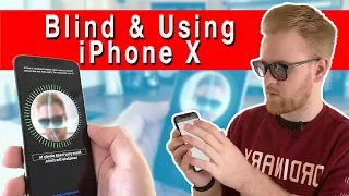 How Blind People Use iPhone! - iPhone X - Unboxing & Setup