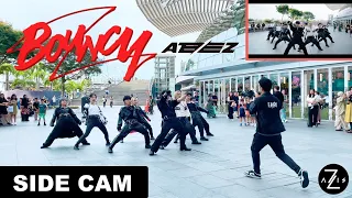 [KPOP IN PUBLIC/SIDE CAM] ATEEZ(에이티즈) 'BOUNCY (K-HOT CHILLI PEPPERS)' | DANCE COVER | Z-AXIS FROM SG