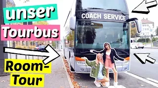 Tour durch unseren TOURBUS!! 😱 Tourbus Tour | ViktoriaSarina