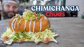 Deep Fried BBQ Burrito!! | Chuds BBQ