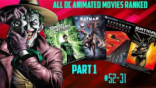 Every DC Animated Movie Ranked (Part 1)