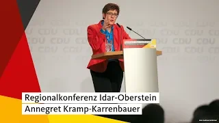 Regionalkonferenz Idar-Oberstein: Annegret Kramp-Karrenbauer