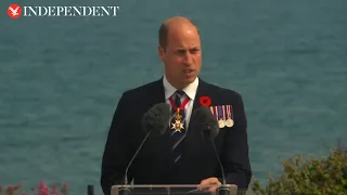 Prince William thanks Canadian military for bravery and sacrifice in D-Day speech