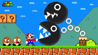 Super Mario Bros. But When Everything Mario Touches MULTIPLIES...