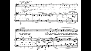 Claude Debussy - Cinq Poèmes de Charles Baudelaire for Voice and Piano, CD64 (1887-89) [Score-Video]