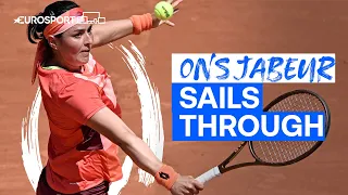 STUNNING Tennis From Jabeur In Match Against Bronzetti | Roland-Garros Highlights | Eurosport Tennis