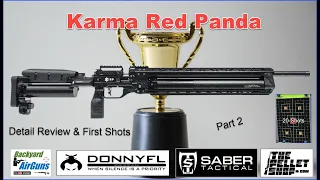 Karma Red Panda Bench 30 Cal – Part 2
