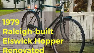 A 1978 Raleigh built Elswick Hopper, vintage bicycle, update. Done and ready.