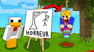 TOUT ce que je DESSINE devient RÉEL sur Minecraft..