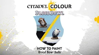 How to Paint: Blood Bowl Balls