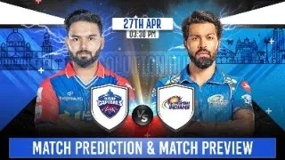 IPL Live Commentary : Delhi Capitals vs Mumbai Indians - DC vs MI  | IPL Match Today