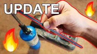 Fix Broken Plastic With A ZIP TIE And FIRE! UPDATE