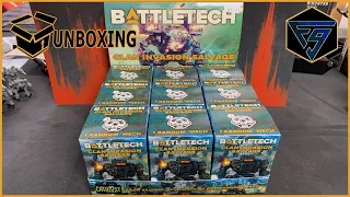 Unboxing 9 more Battletech Clan Invasion Salvage Boxes