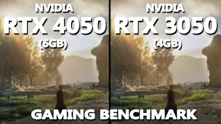 Nvidia RTX 4050 vs 3050 Gaming Benchmark Test | MSI Katana vs Acer Nitro 5 | Tested in 10 Games