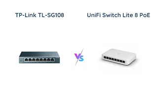 TP-Link TL-SG108 vs Ubiquiti UniFi Switch Lite 8 PoE: Which is Better?