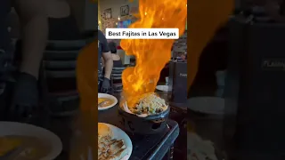 Best Mexican restaurant in Las Vegas, Juan’s flaming fajitas!