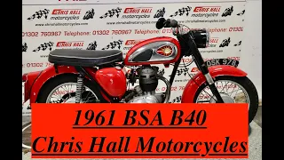 1961 BSA B40 @chrishallmotorcycles #bsa #motorcycles