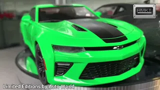 AUTO WORLD 1:18 SCALE Diecast (Limited Edition): Chevrolet Camaro SS 2017 | Chevrolet Camaro SS 50th